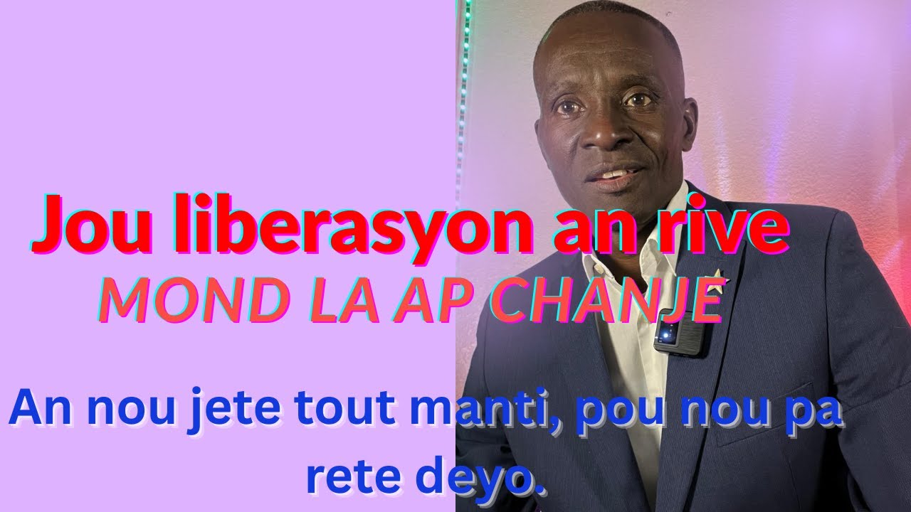 Jodi a se jou pou deside, nou kapab viv yon lot jan.
