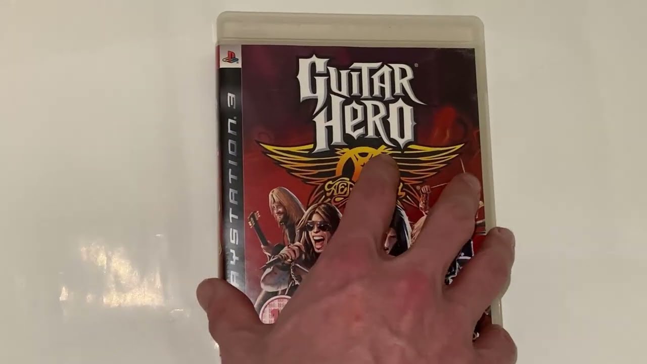 Guitar Hero Aerosmith Ps3 Game (Completed the story)