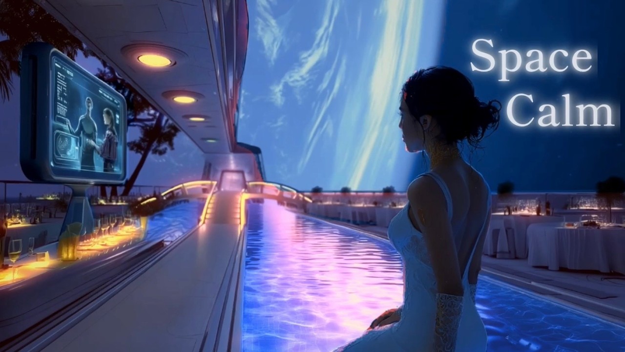 【Chill Music House】Ambient Chill for Work, Deep Focus & Calm Interstellar — Saturn Drift 🪐