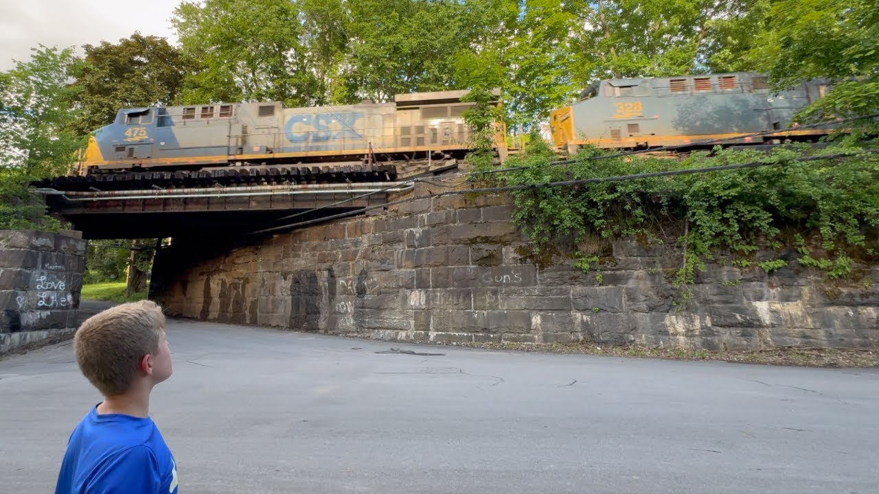 TRAIN TRACKERS - # 37 CSX FREIGHT TRAINS