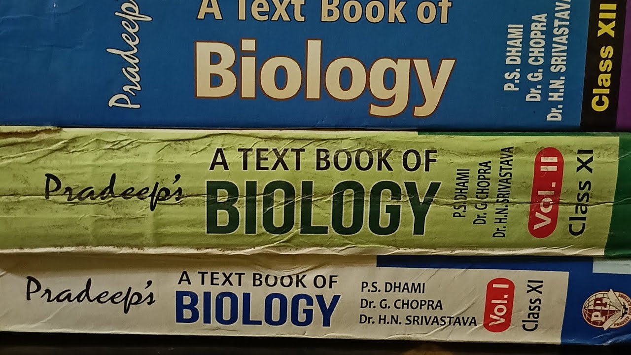 Review for pradeep's biology book of class 11 and class 12 # The Guider 