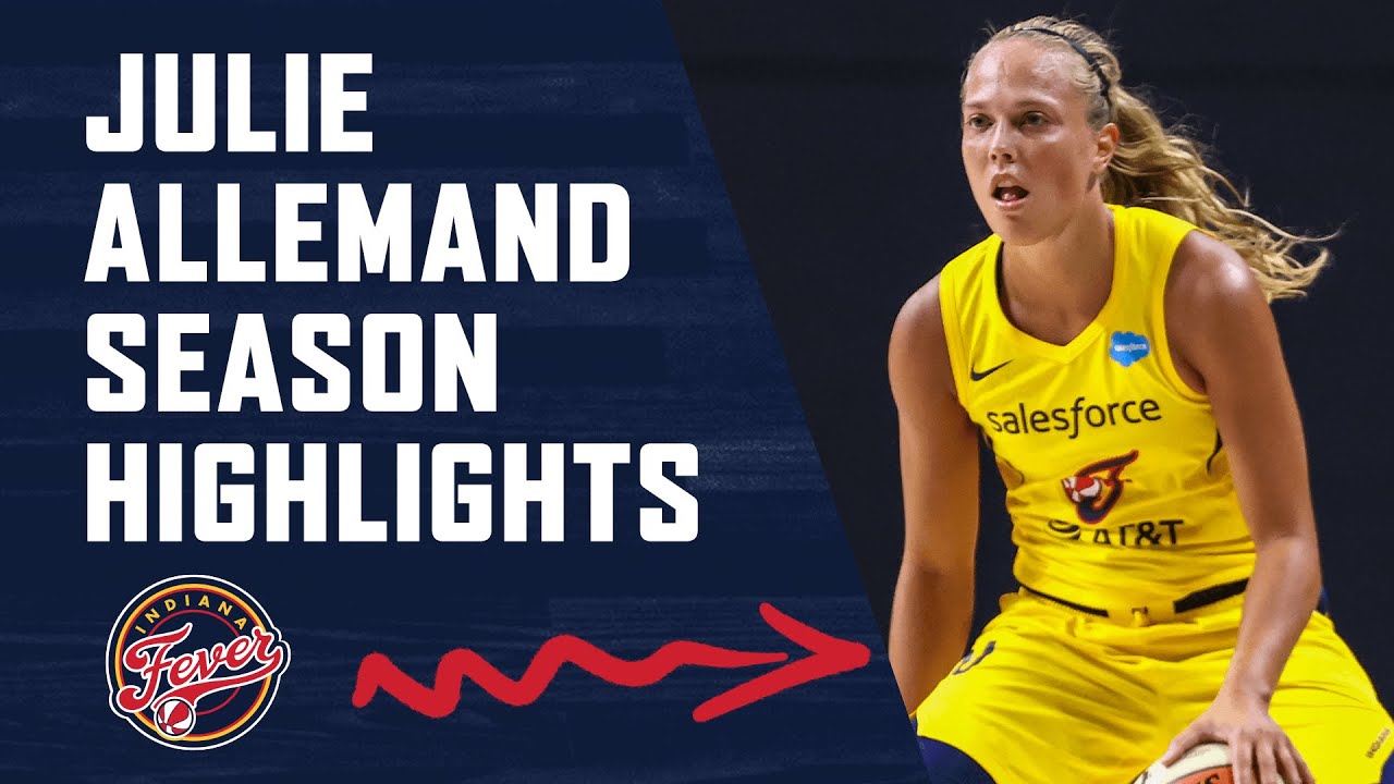 Julie Allemand 2020 Highlights | Indiana Fever WNBA