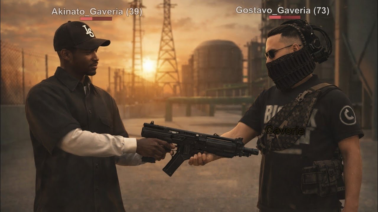 Online Rp GTA Online سطو مسلاح على شحنات بانك