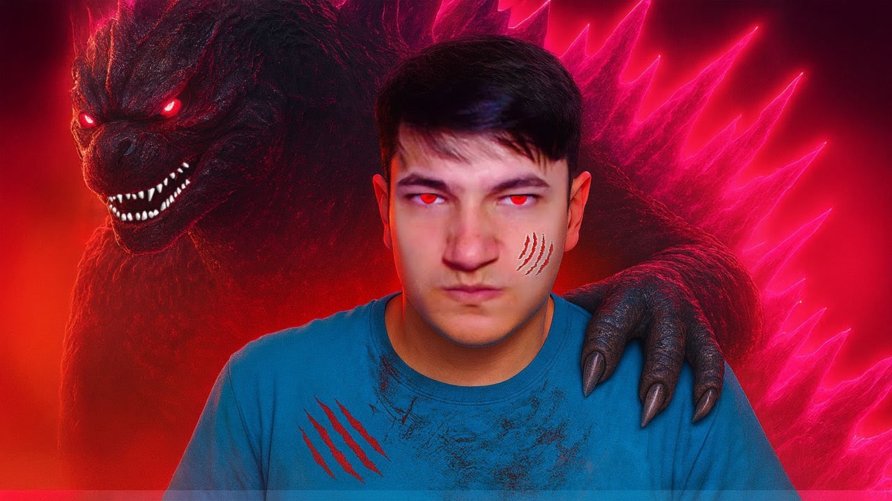 VIREI O GIGANTE GODZILLA EVOLVED DE VERDADE PARA DESTRUIR A CIDADE!