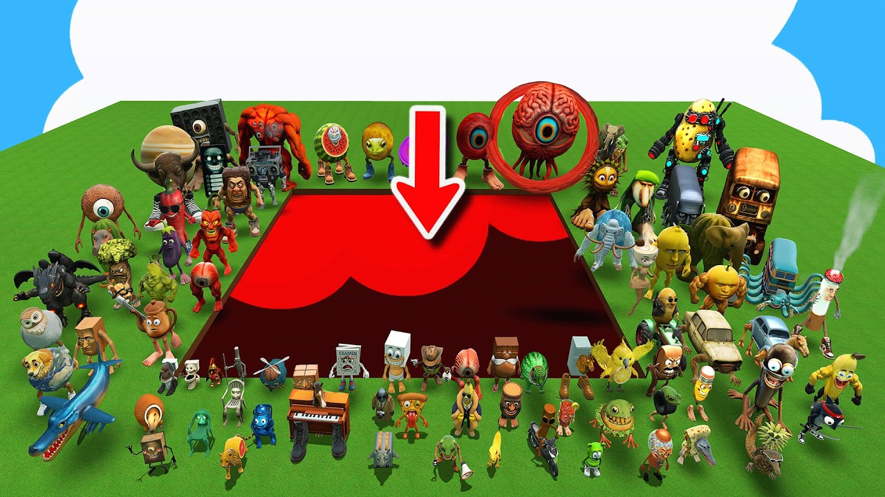Spartan Kicking ALL Italian Brainrot Memes Into a Strawberry Pit &ndash; Garry's Mod