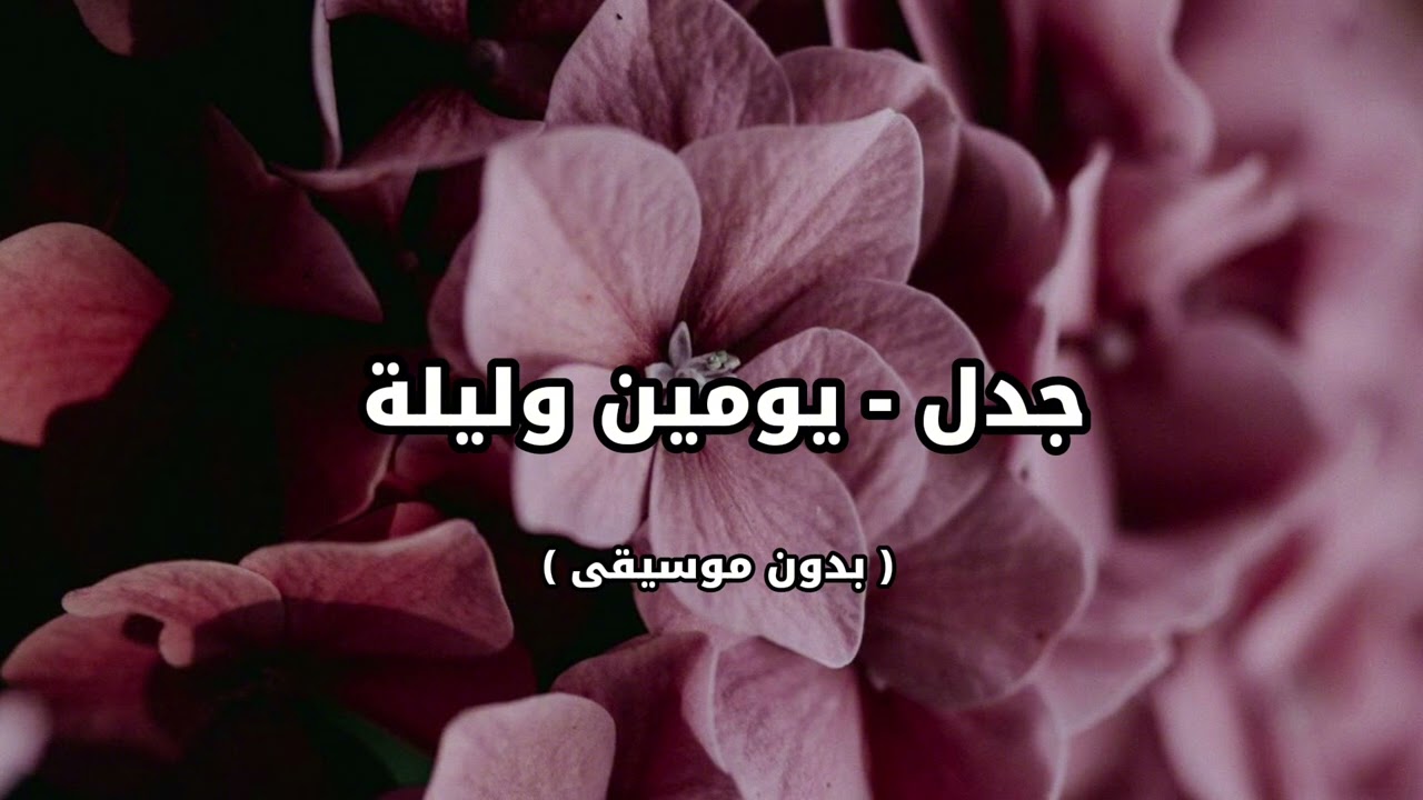 جدل - يومين وليلة ( بدون موسيقى )