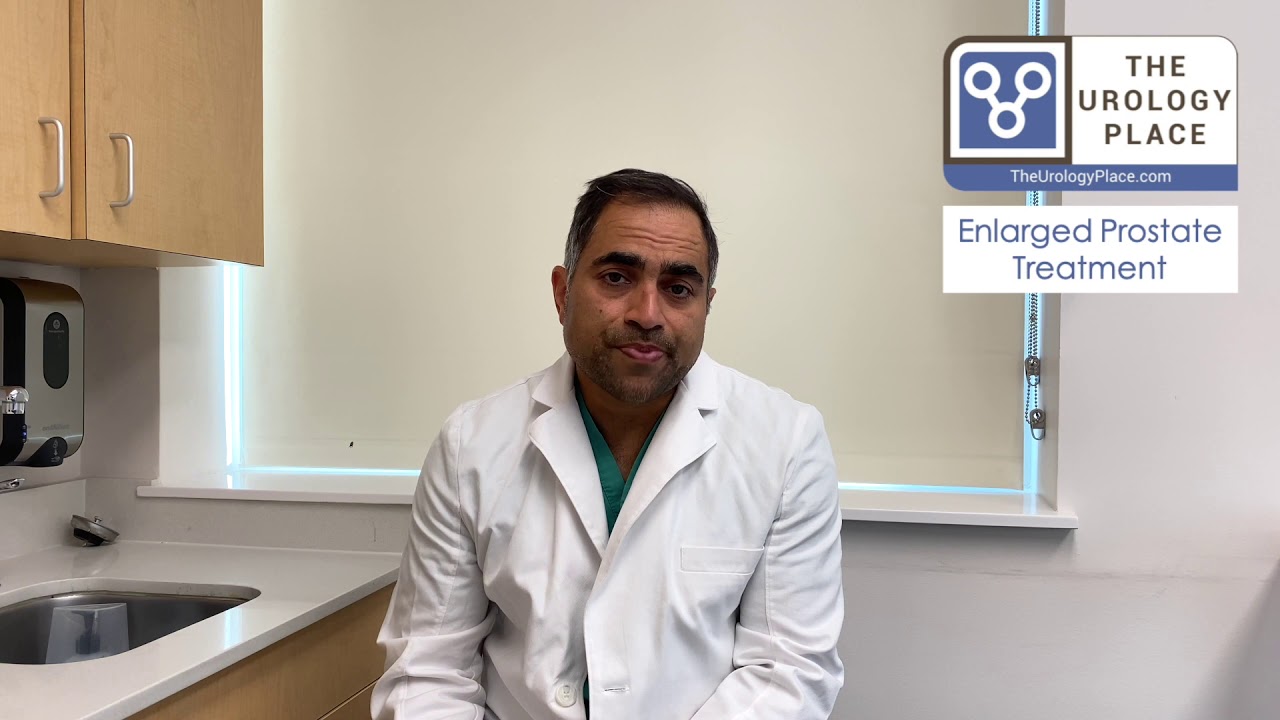 Enlarged prostate treatment options at The Urology Place: iTind vs Rezum vs Urolift