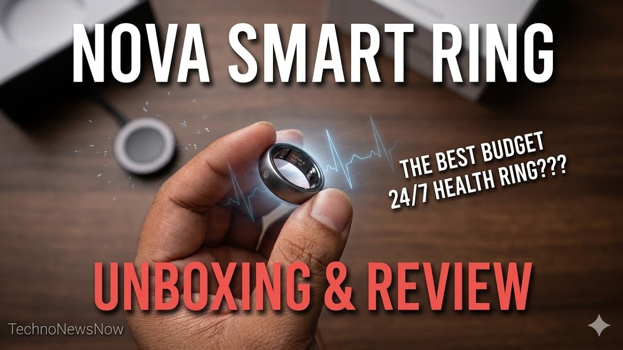NOVA Smart Ring | The Best Budget Lightweight 24/7 Health Monitoring Ring?