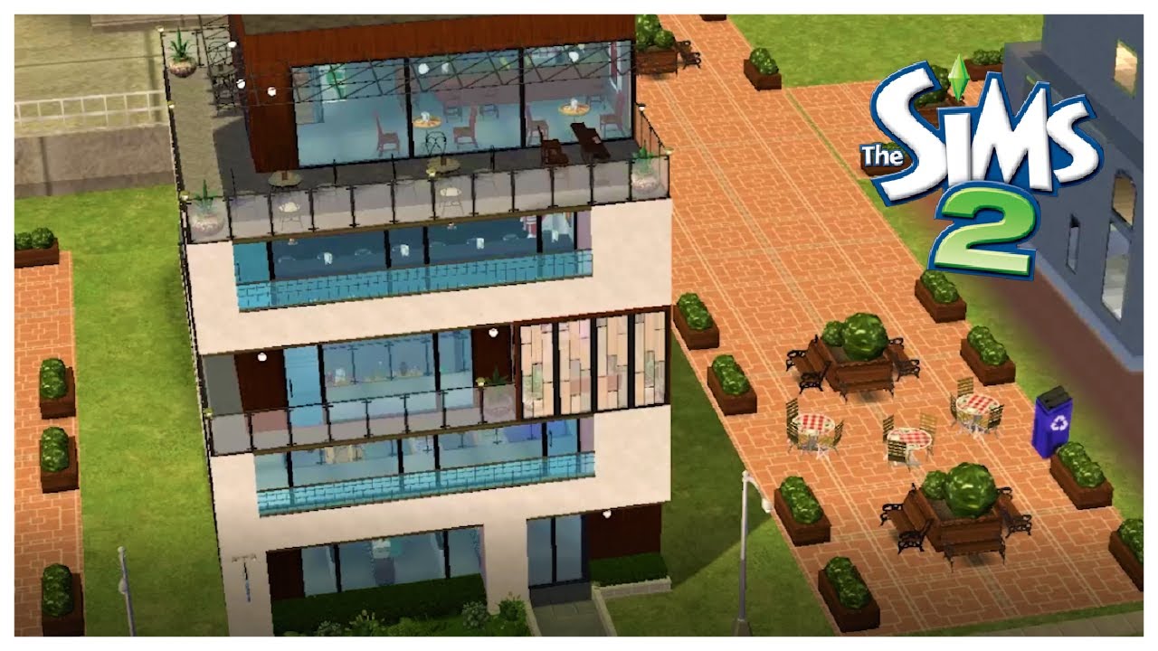 Mercado Faro Fino - Reforma Lote Comercial (No CC) | The Sims 2 Speed Build