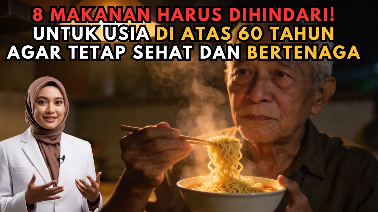 8 MAKANAN YANG HARUS DIHINDARI! UNTUK USIA DI ATAS 60 TAHUN AGAR TETAP SEHAT DAN BERTENAGA
