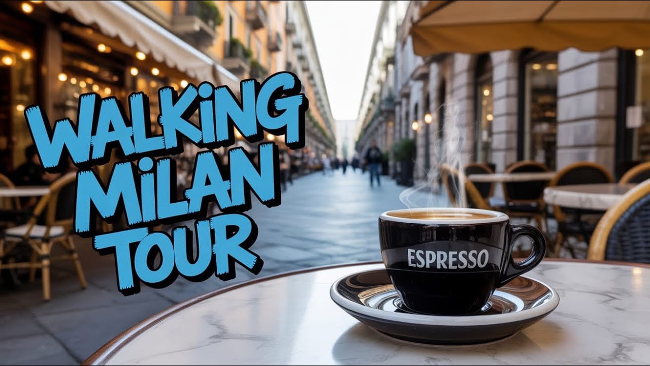 Walking tour of Milan Italy 🇮🇹- milan charming city-
