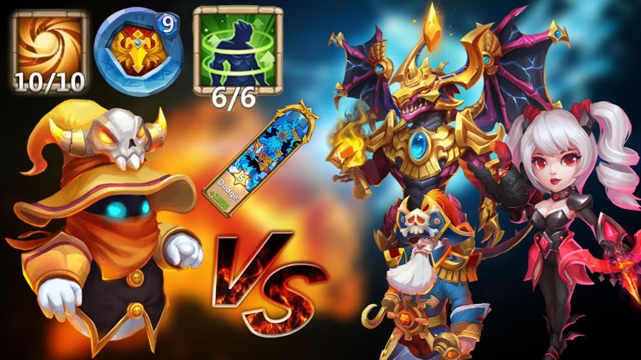 Spirit Mage | 1v1 | Top Legends | Castle Clash