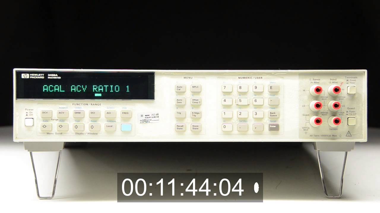 HP Agilent 3458A AutoCal