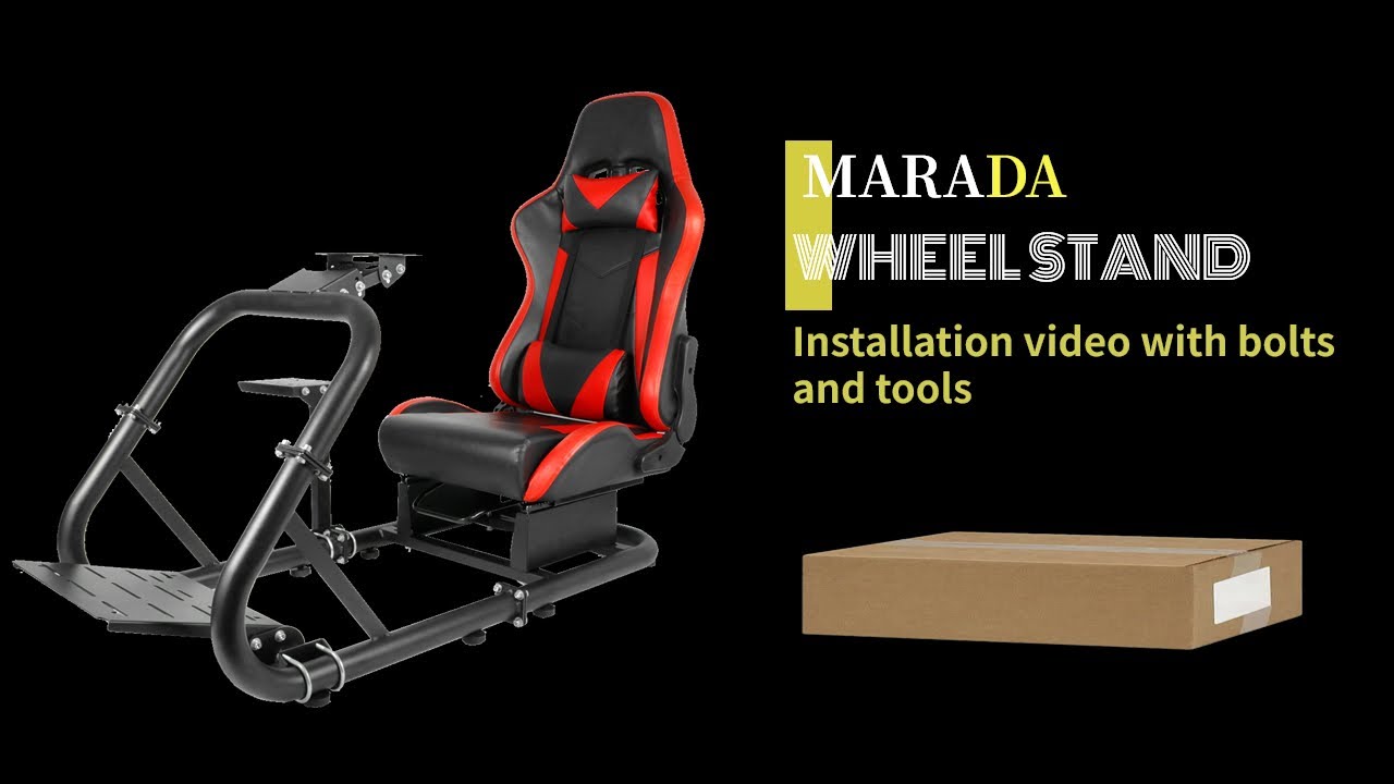 #54 Marada Racing Wheel Stand with red seat