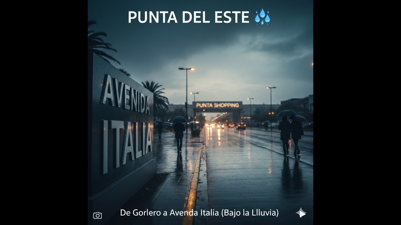 Dia de lluvia en Punta del Este: Recorrido por Peninsula,  AV. Italia hasta Punta Shopping