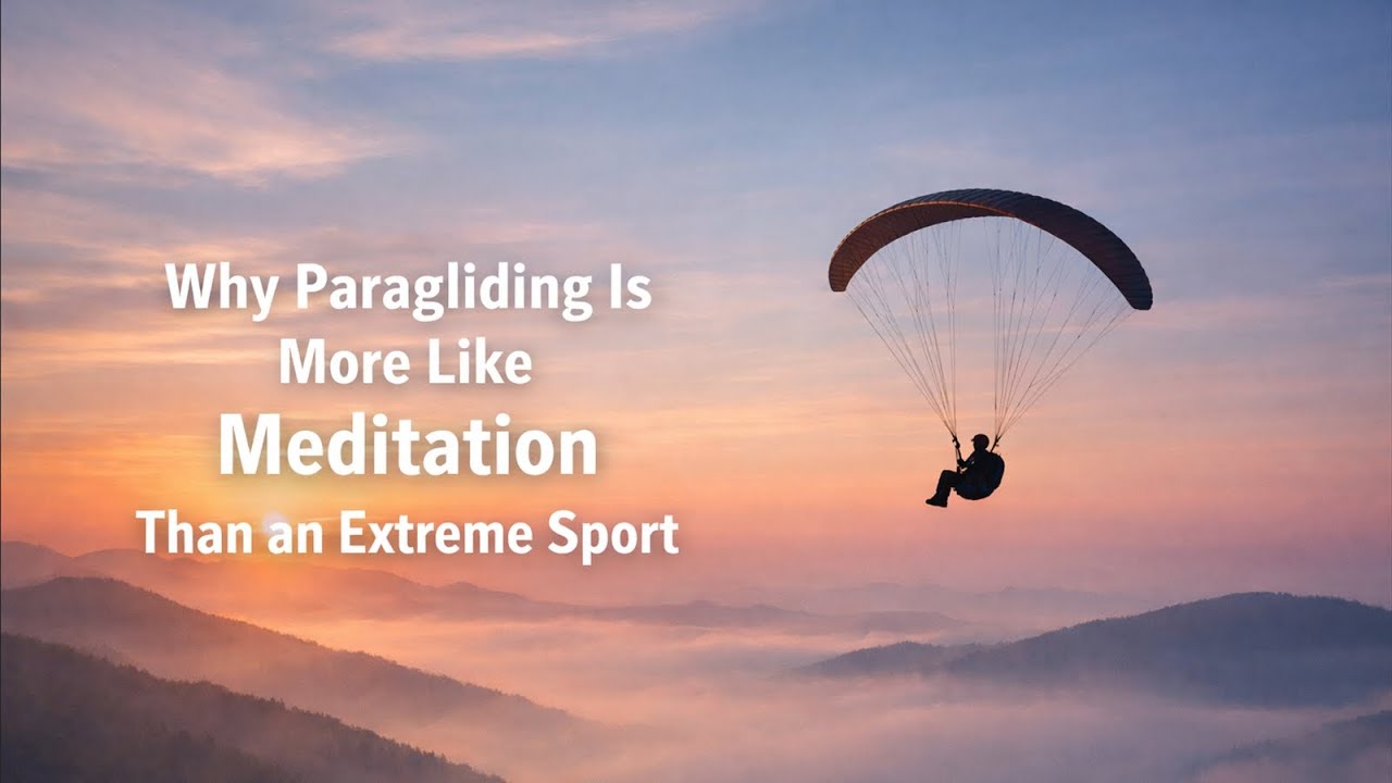 Why Paragliding Is More Like Meditation Than an Extreme Sport