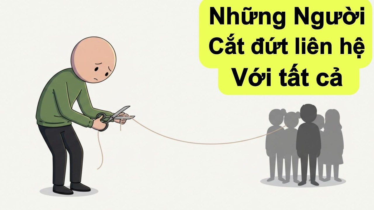 Người Cắt Đứt Tất Cả Các Mối Quan Hệ – Lạnh Lùng Hay Đang Tự Bảo Vệ? | Tâm lý học đen tối