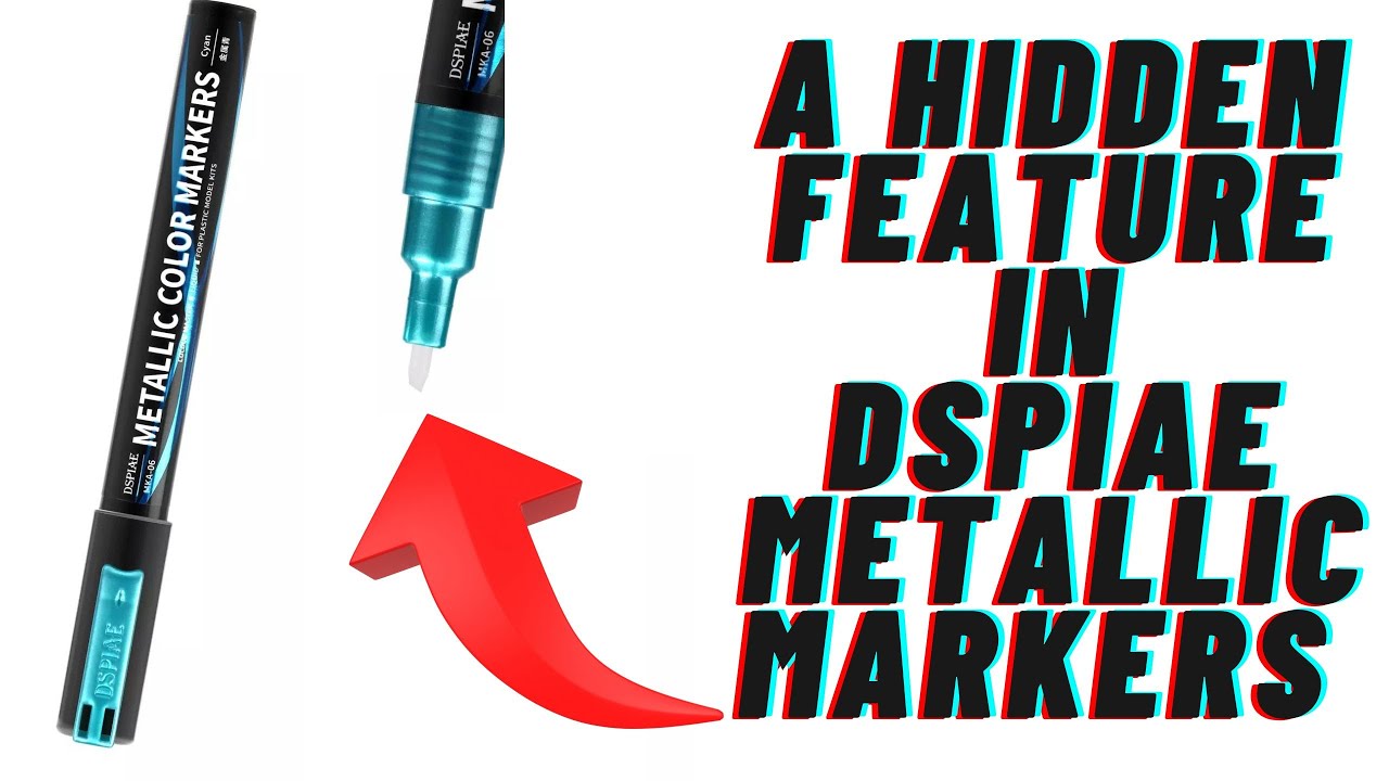 Hidden Feature In Dspiae Metallic Color Markers