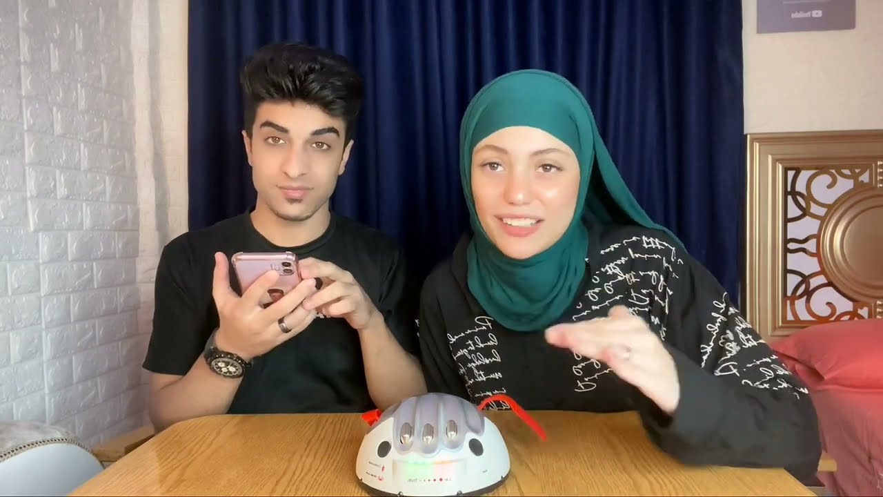 تحدي جهاز كشف الكذب !! اكتشفنا حجات عن بعض مكناش نعرفها | عمرو وجنه