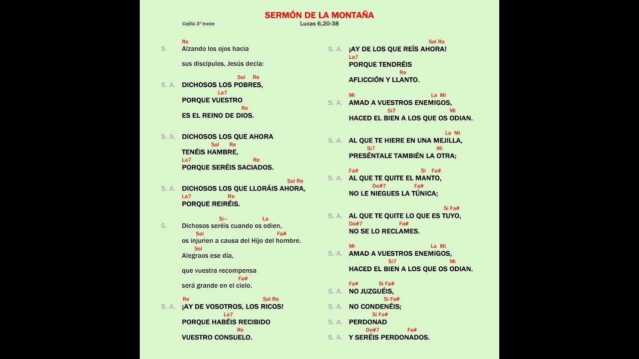 Serm&oacute;n de la monta&ntilde;a