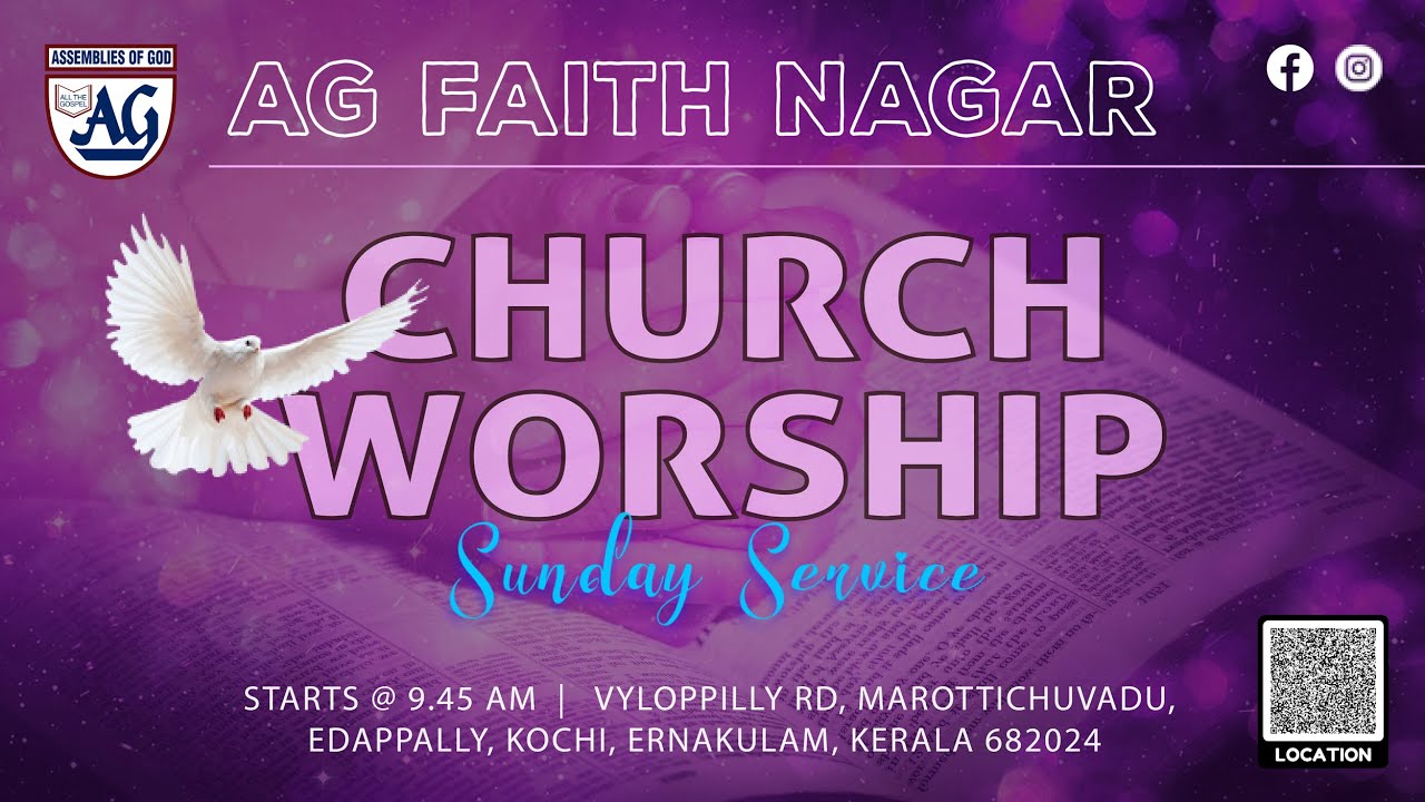 Sunday Service  01-02-2026 / AG - Faith Nagar / Edappally