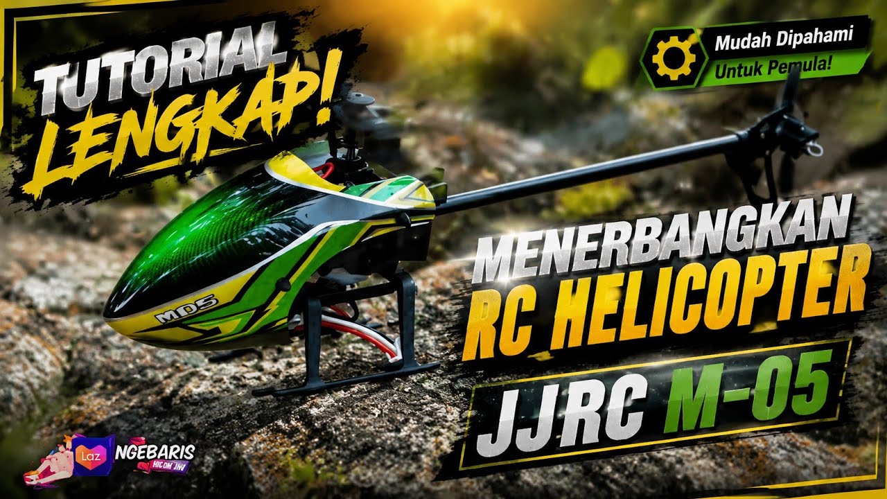 Nerbangin RC Helicopter JJRC M05 Altitude Hold Flybarless