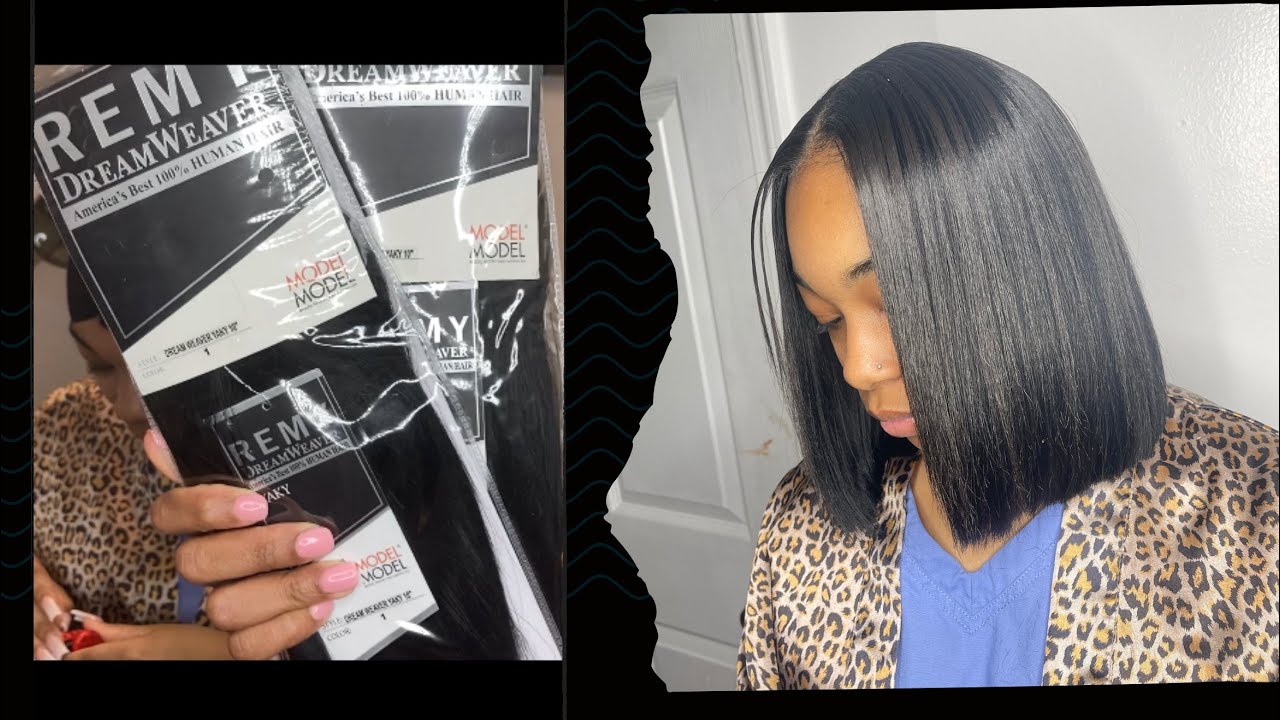 HOW TO | BLUNT QUICKWEAVE BOB