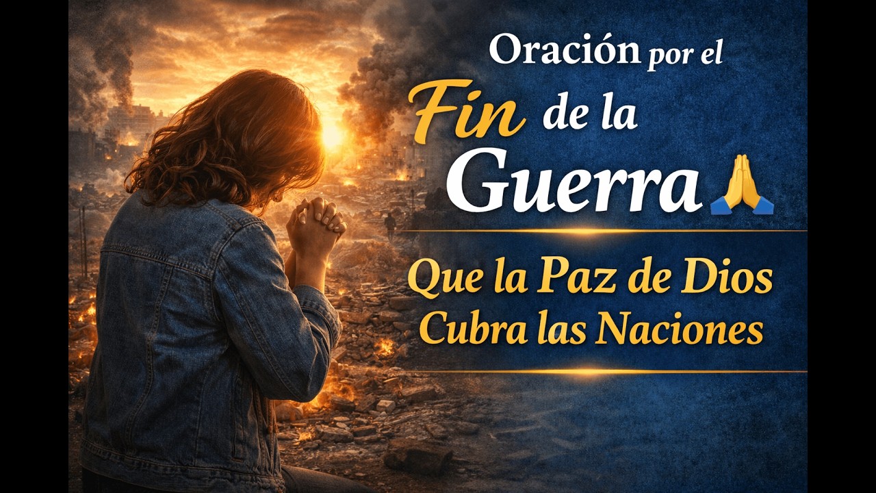 Oración por el Fin de la Guerra 🙏 Que la Paz de Dios Abrace al Mundo