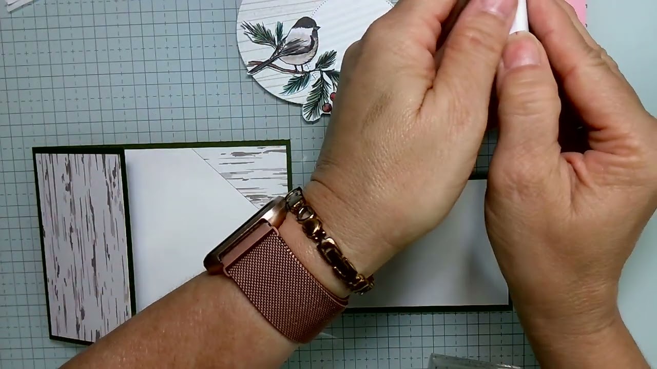 Corner Tuck Fold card
