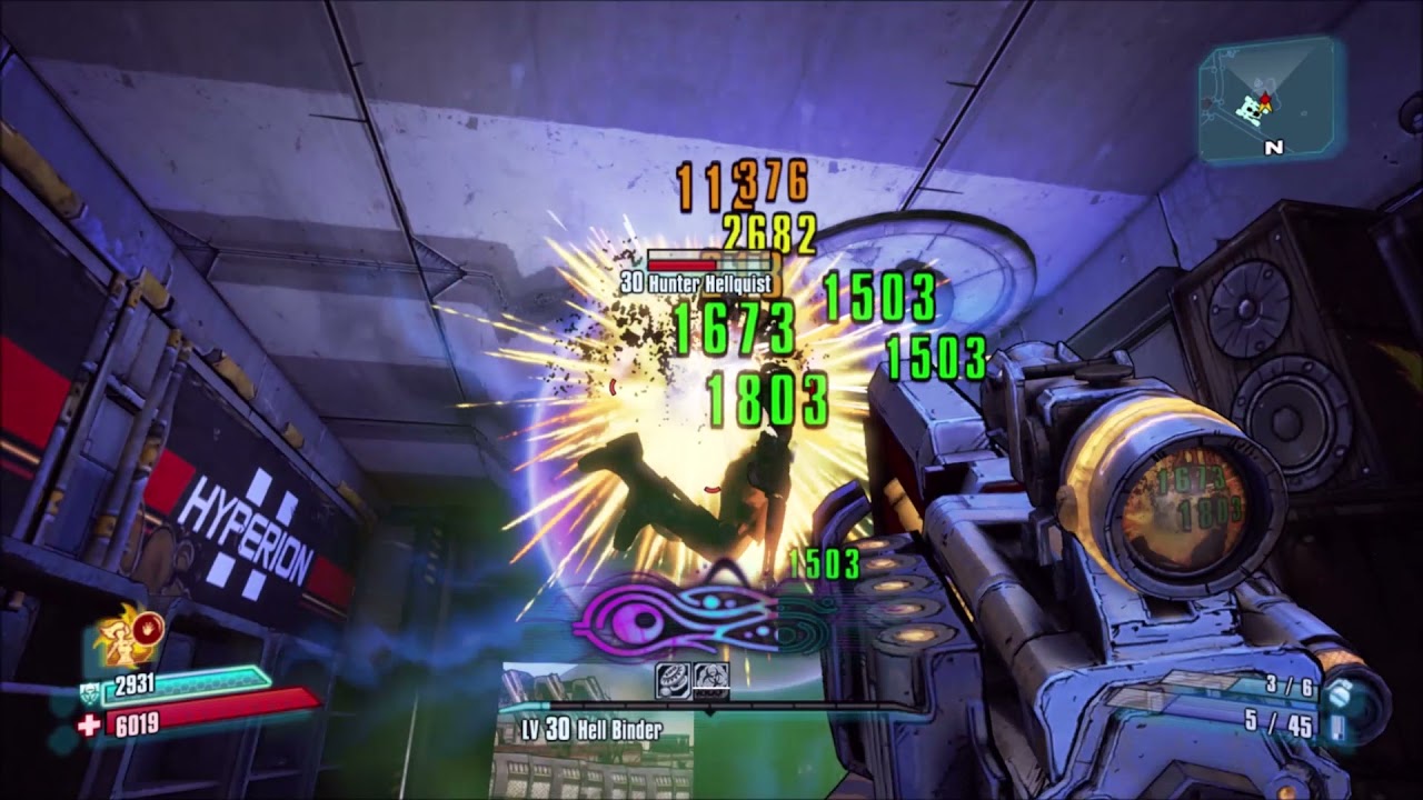 Borderlands 2. Farming a bee at lvl 30.