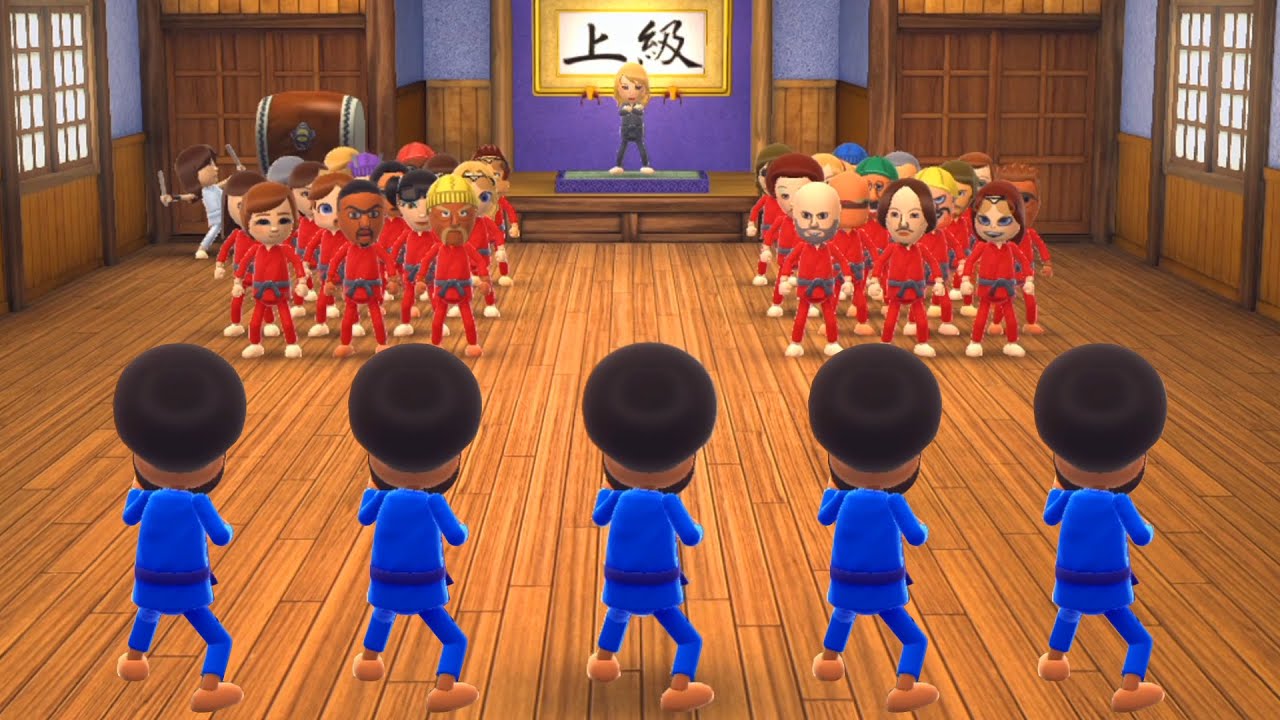 Wii Party U - Dojo Domination Play as Ice Cube (Advanced COM)