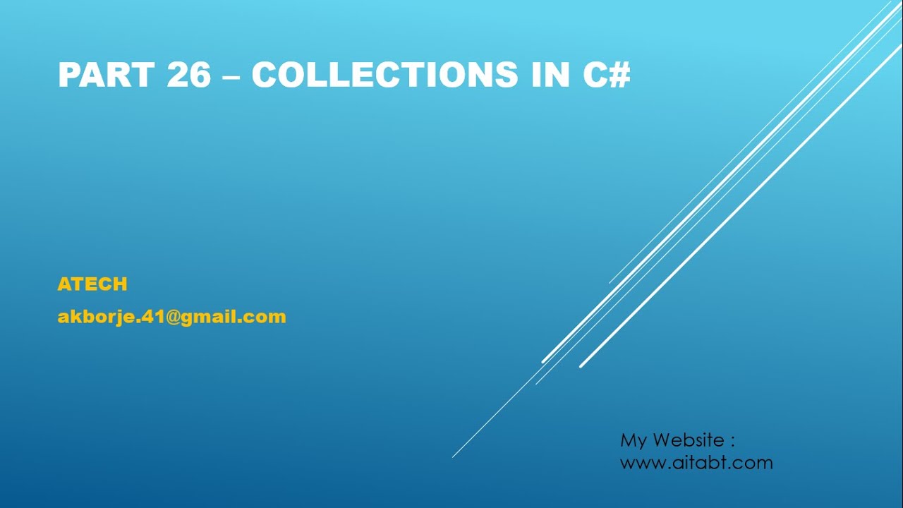 Collections in C#