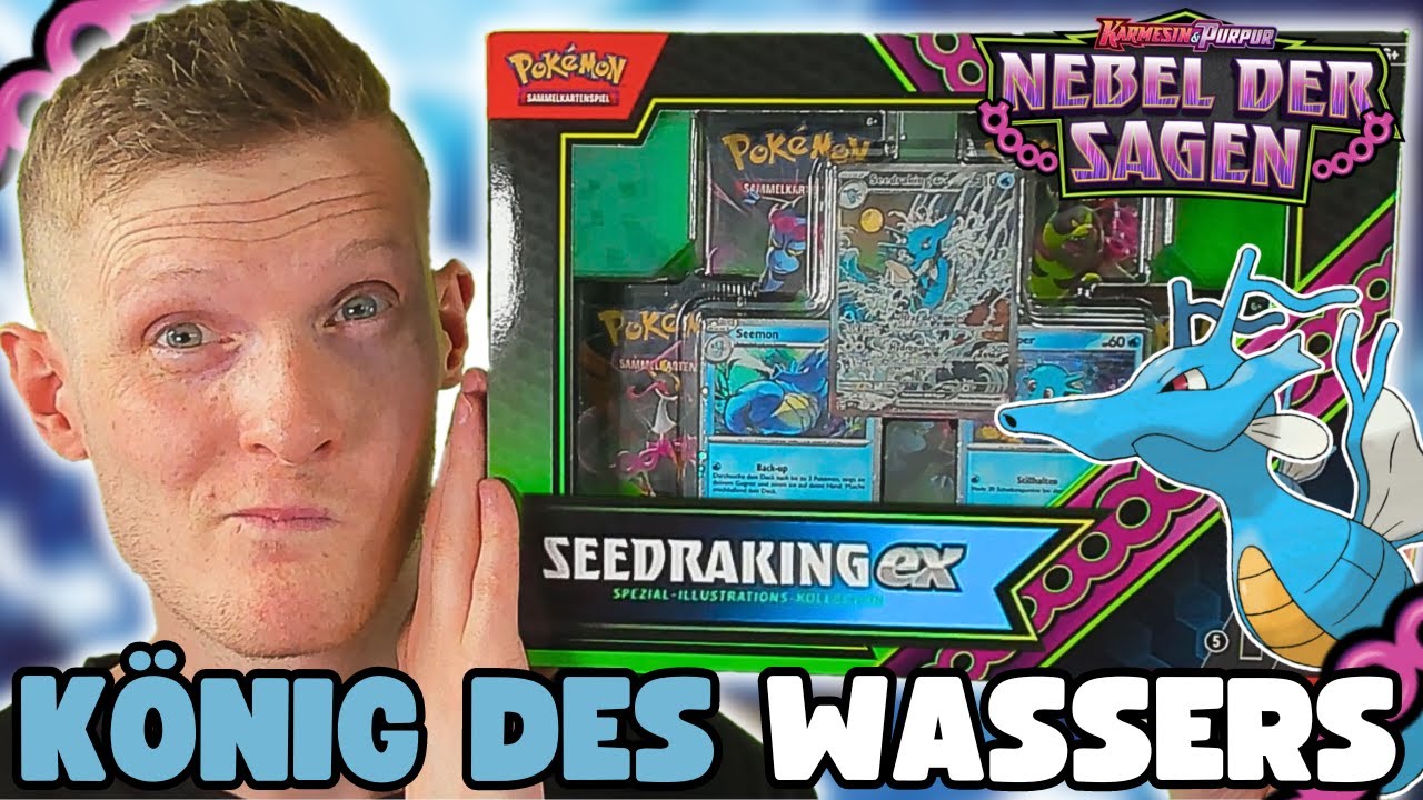 GEHT DAS BESSER? 👑 Pok&eacute;mon Seedraking ex Spezial-Illustrations-Kollektion Nebel der Sagen Opening