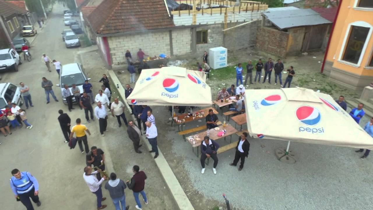 Ziua Romilor la Oravita Dronist Razvan Lele