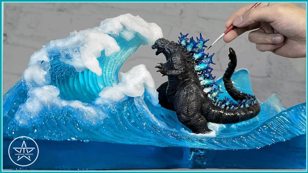 Diorama of Toho's 