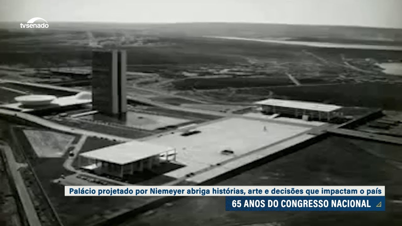 Palácio do Congresso Nacional completa 65 anos