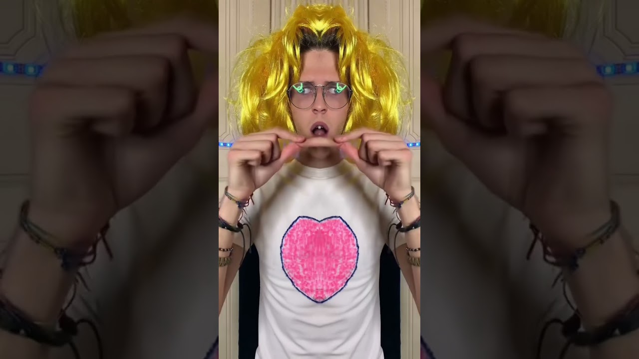 TUTORIAL Nerd finger👈🏼 #TREND 👀😂 #trend #magic #tutorial #backstage #creative #lol #shorts