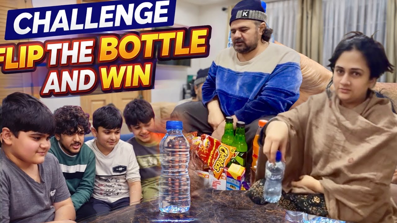 Sunday enjoy kiya bacho k sath flip the bottle game khela | hum5 | 