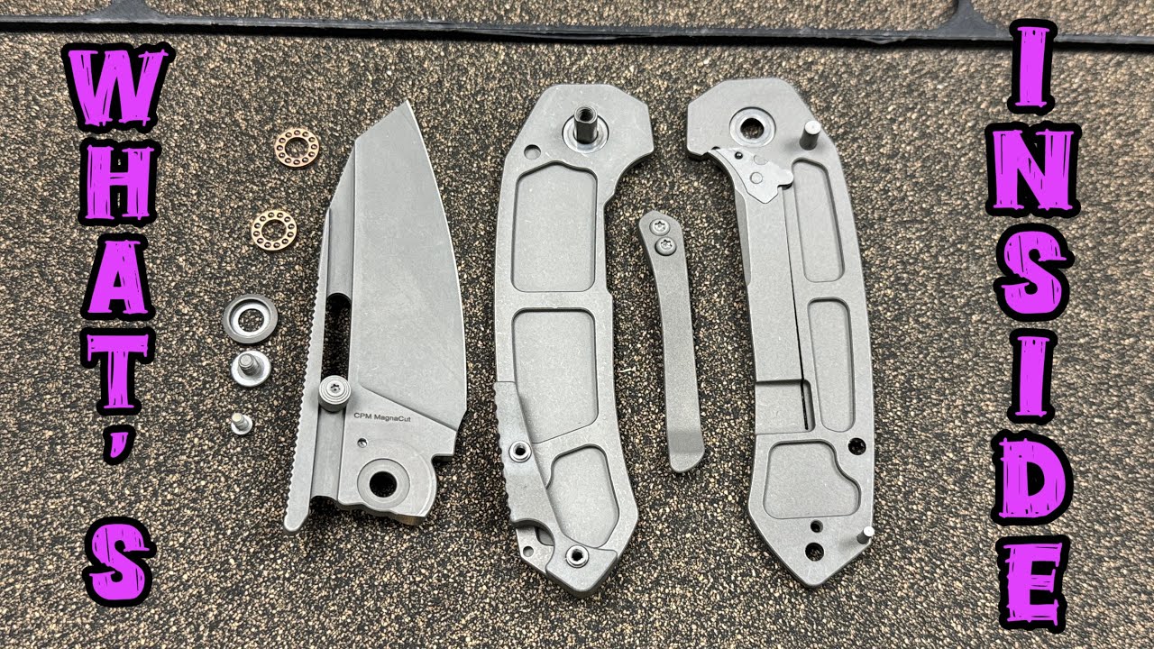 Tacknives Intruder Disassembly & Skiff Bearing Swap