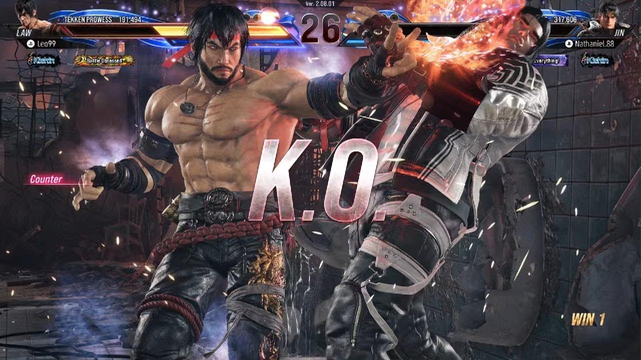 Law VS Jin TEKKEN 8