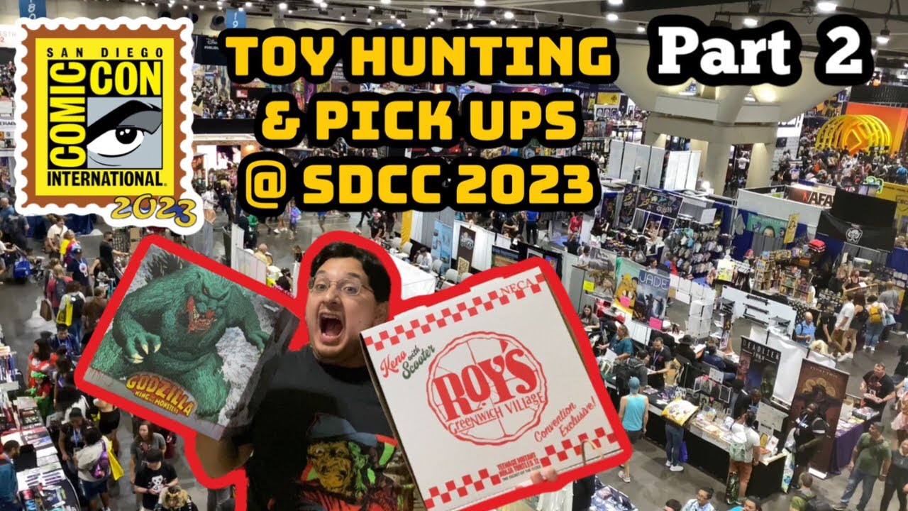 SDCC 2023 Pick Ups & Toy Hunt PART 2 San Diego Comic Con Super7 NECA