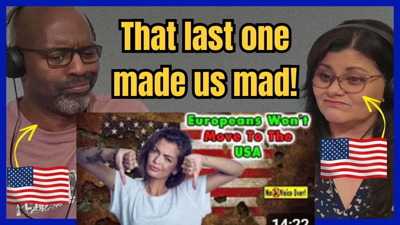 Americans React to Why Europeans Hate Living in The United States!