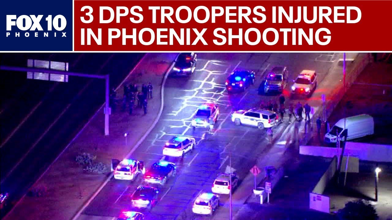 DPS trooper hurt in shooting, 2 others struck by shrapnel | FOX 10 Phoenix