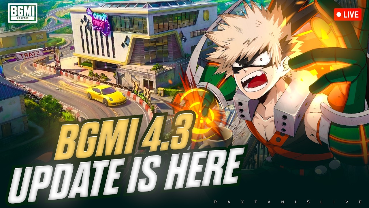 4.3 UPDATE IS HERE 🔥 | VERTICAL STREAM #shortvideo #bgmilive #gamer #shortsfeed