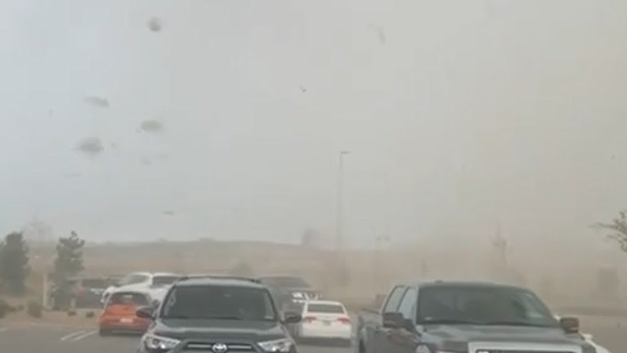 Massive dust devil in Saratoga Springs stuns residents