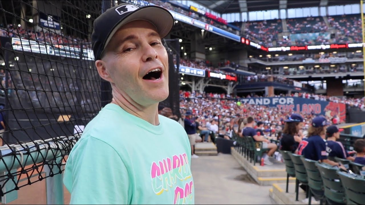 That's gonna leave a mark! STUPID INJURY at Progressive Field