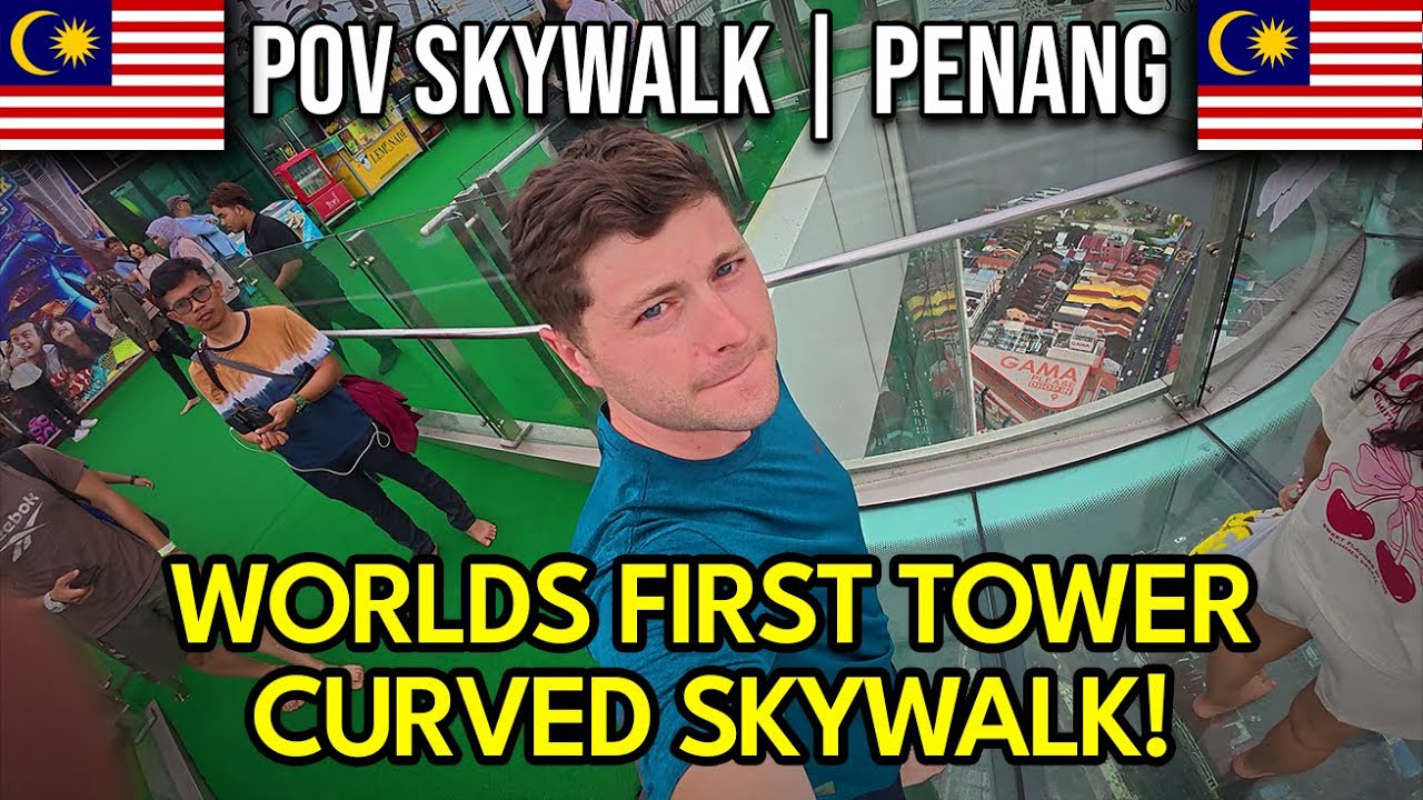 POV at The TOP Skywalk in Penang | Views from Above Georgetown 🇲🇾