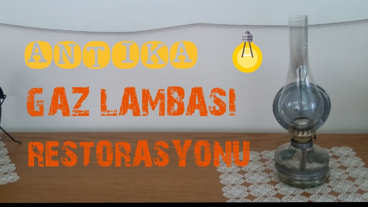 Antika Gaz Lambası Restorasyonu//💡🕯🔃Antique Gas Lamp Restoration