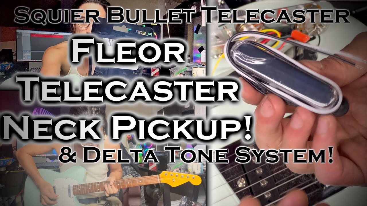 Звукосниматель Fleor Neck и система тона Delta Tone в Squier Bullet Telecaster — установка и обзор!