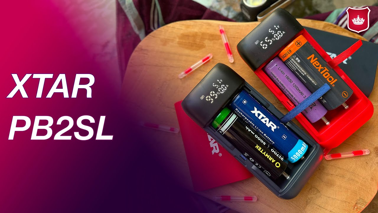 XTAR PB2SL - Poprawiona wersja ładowarki z funkcją powerbanku